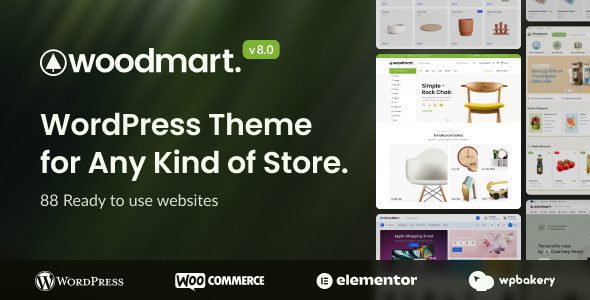 WoodMart 8.3.3 – Multipurpose WooCommerce Theme